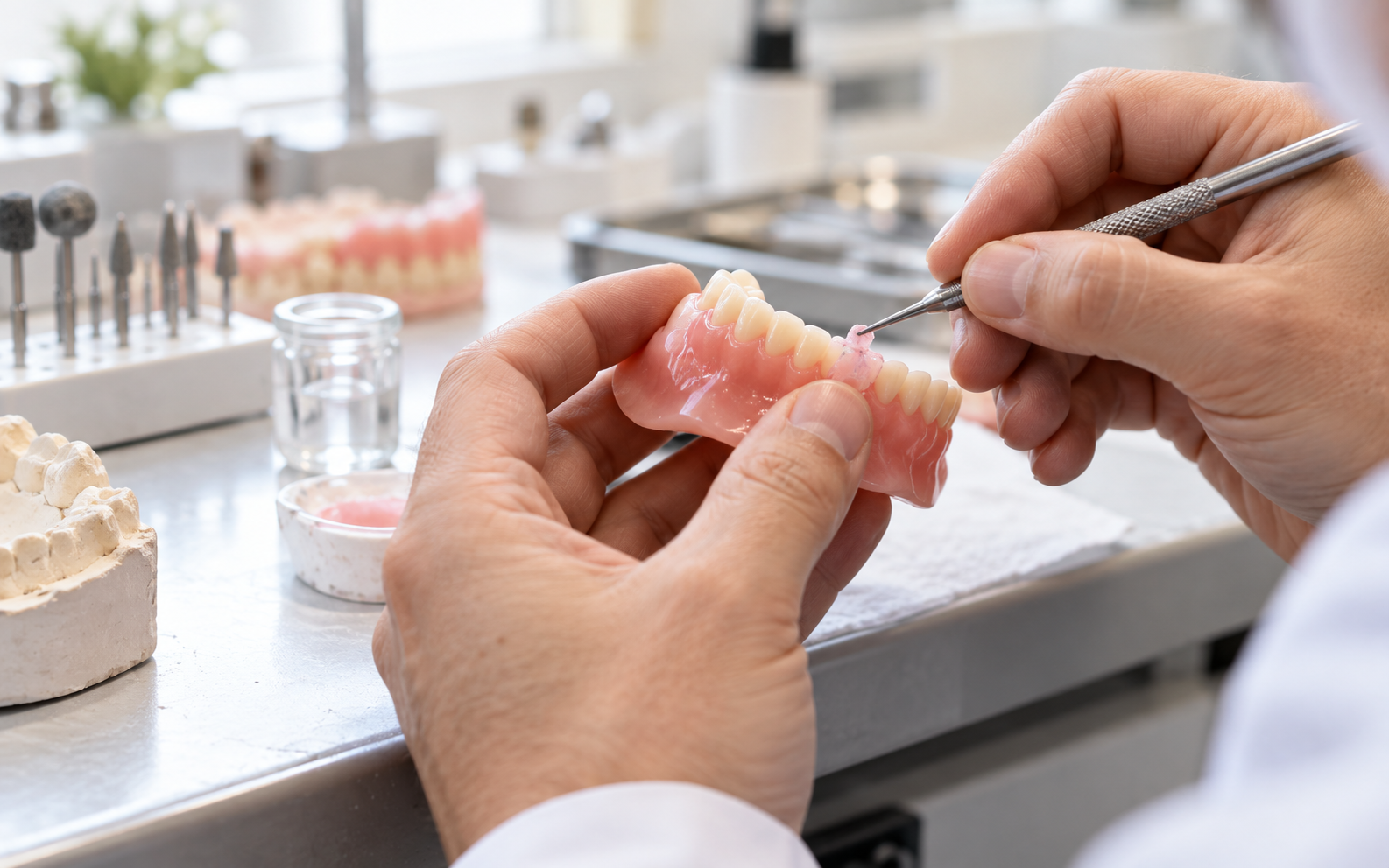 Denture repairs
